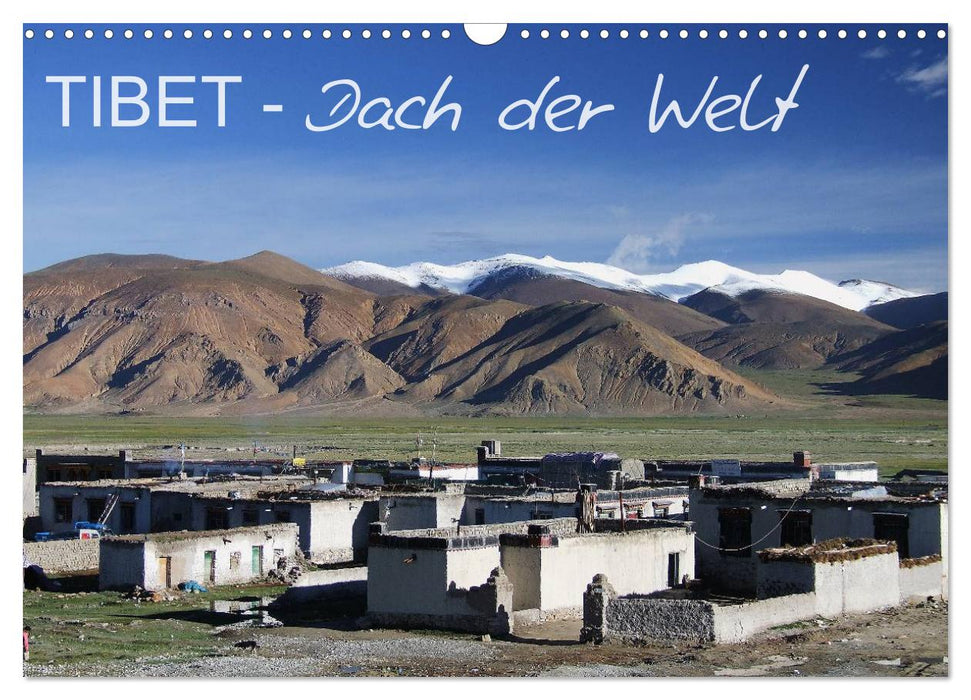 Tibet - Toit du Monde (Calendrier mural CALVENDO 2024) 