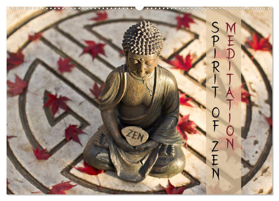 SPIRIT OF ZEN Meditation (CALVENDO Wandkalender 2024)