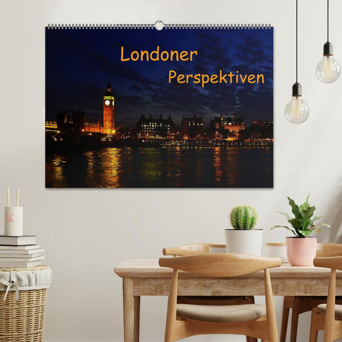 Londoner Perspektiven (CALVENDO Wandkalender 2024)