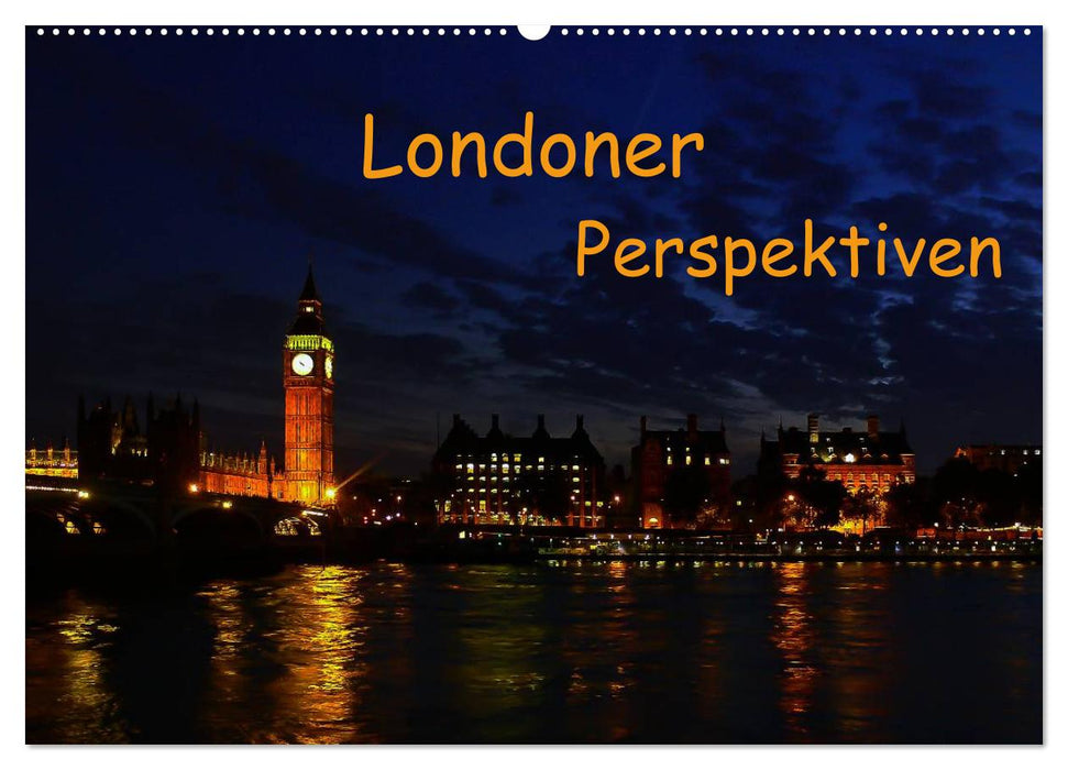 Londoner Perspektiven (CALVENDO Wandkalender 2024)