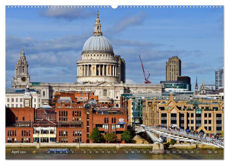 London perspectives (CALVENDO wall calendar 2024) 