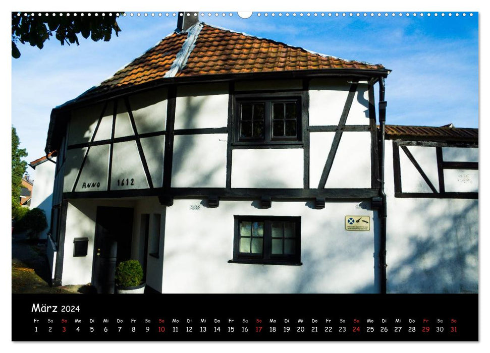 Old Village Westerholt (CALVENDO Wall Calendar 2024) 