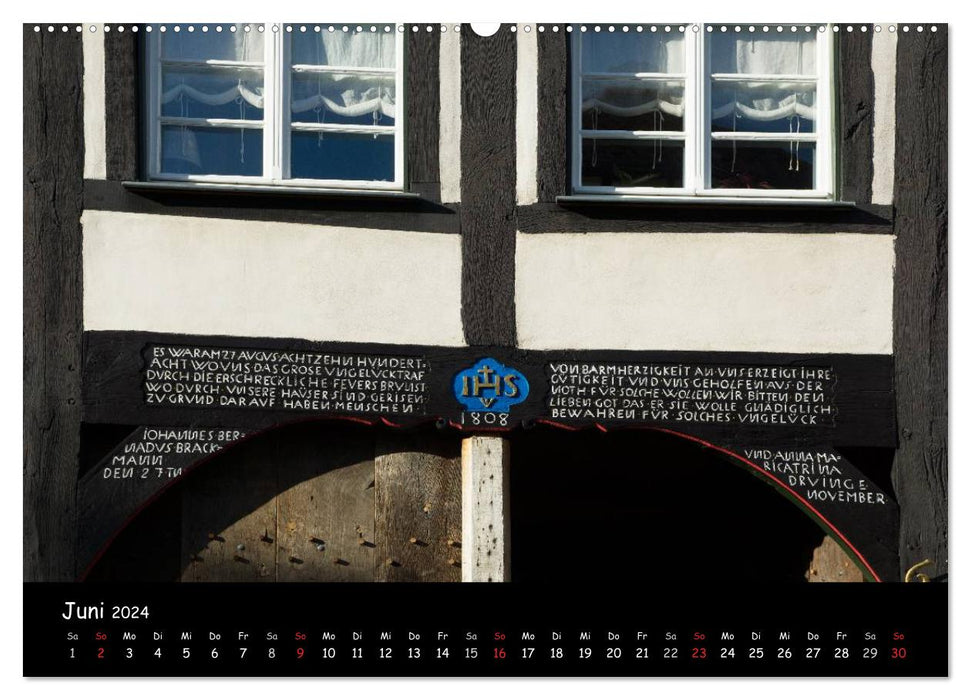 Old Village Westerholt (CALVENDO Wall Calendar 2024) 