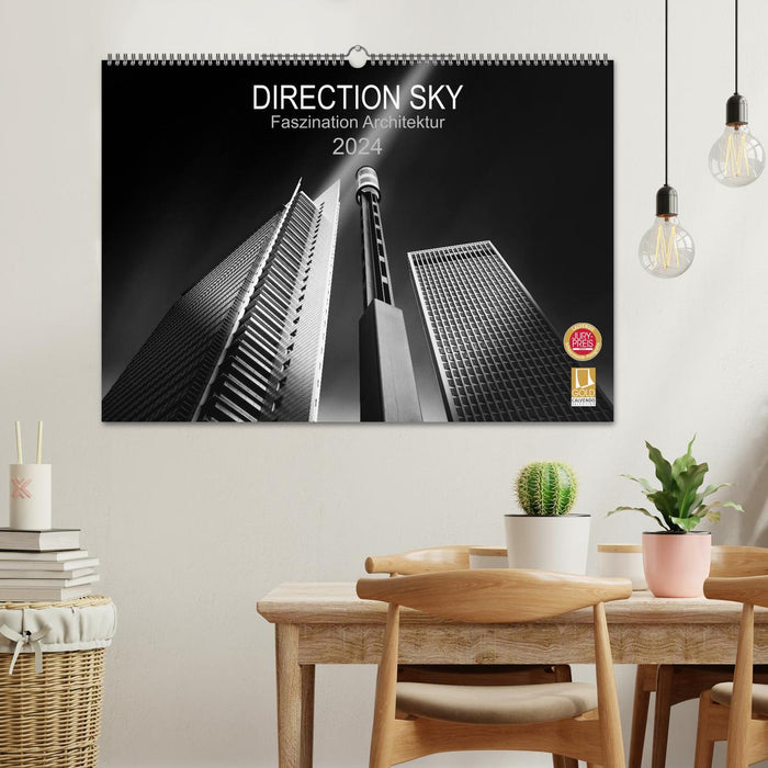 Direction Sky - Fascination Architecture 2024 (CALVENDO Wall Calendar 2024) 