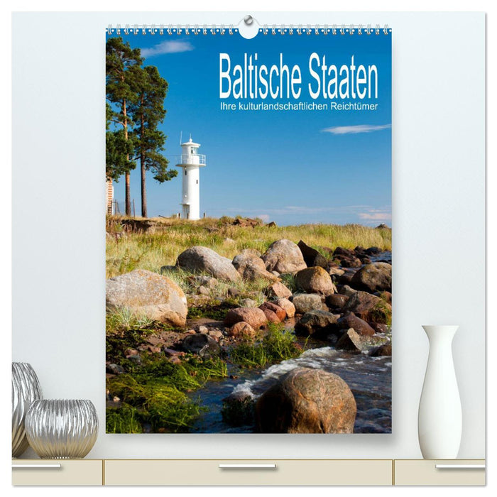 Pays baltes - leurs richesses culturelles (Calvendo Premium Wall Calendar 2024) 