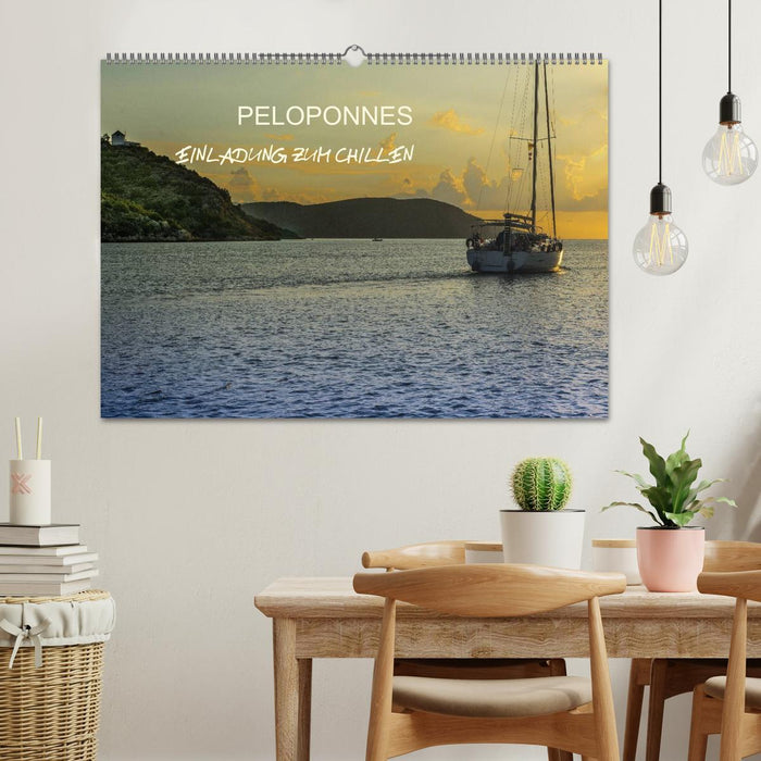 Peloponnese - Invitation to chill out (CALVENDO wall calendar 2024) 