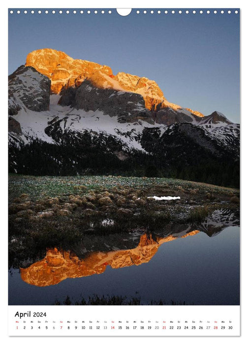 Bergseen Südtirols (CALVENDO Wandkalender 2024)