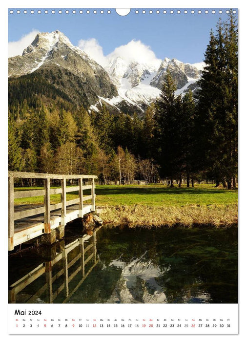 Mountain lakes in South Tyrol (CALVENDO wall calendar 2024) 