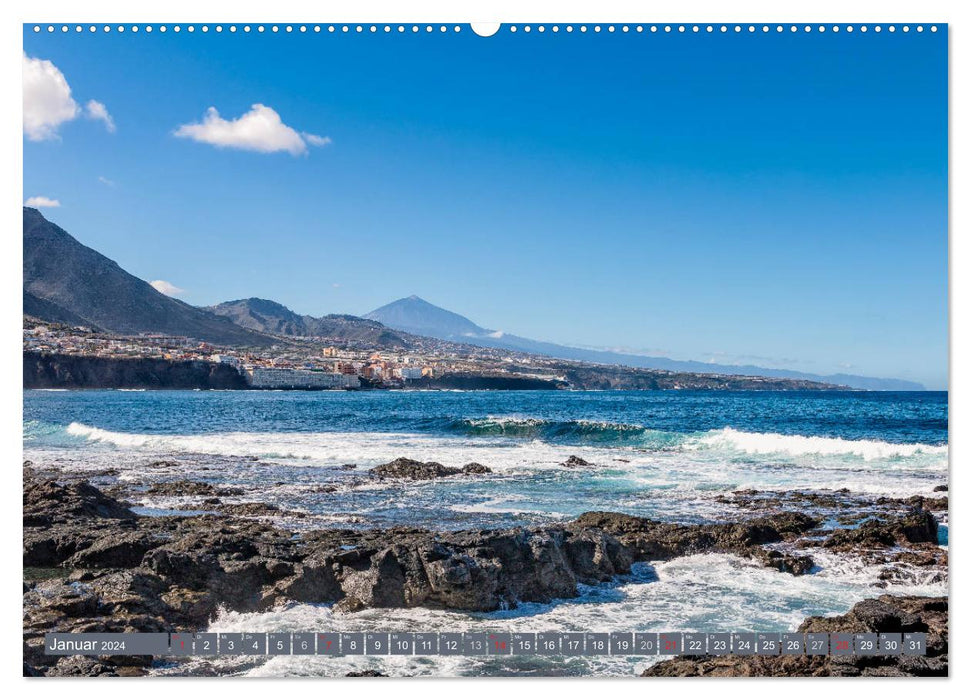 TENERIFE Canary island magic in the Atlantic (CALVENDO wall calendar 2024) 