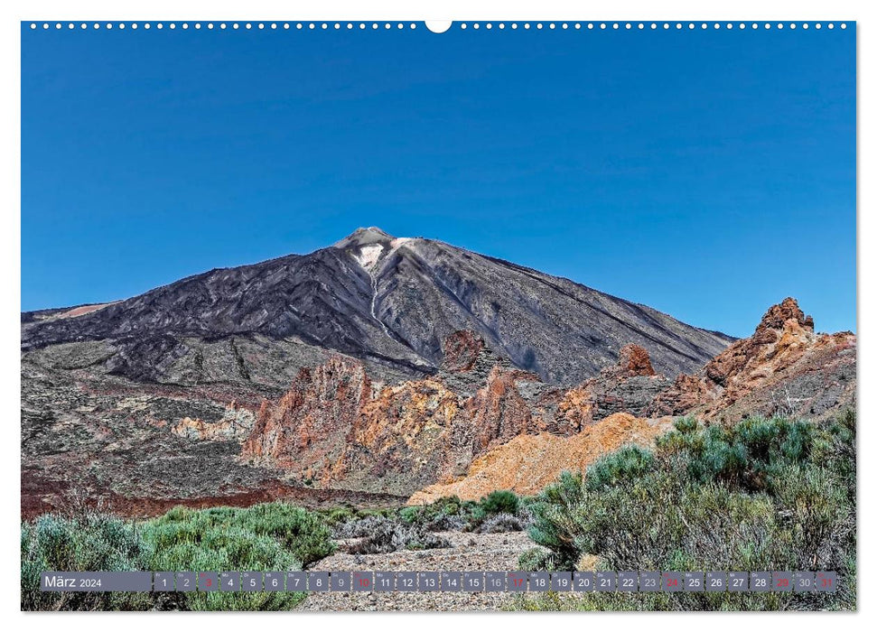 TENERIFE Canary island magic in the Atlantic (CALVENDO wall calendar 2024) 