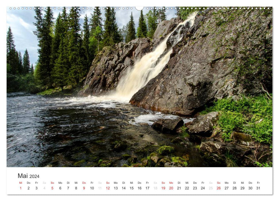 Natural Paradise Finland (CALVENDO Premium Wall Calendar 2024) 