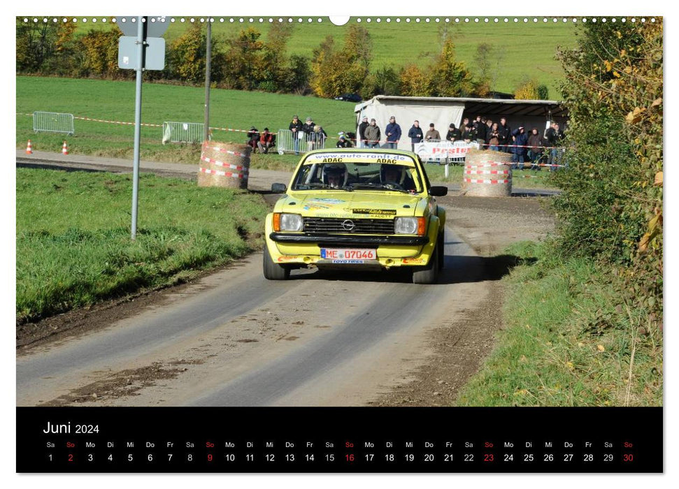 Rallye asphalte et gravier (Calvendo Premium Wall Calendar 2024) 