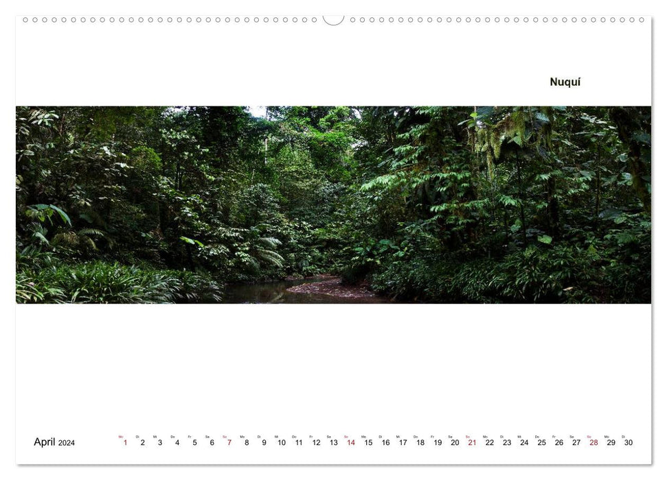 Colombia - Land of Colors and Light (CALVENDO Premium Wall Calendar 2024) 