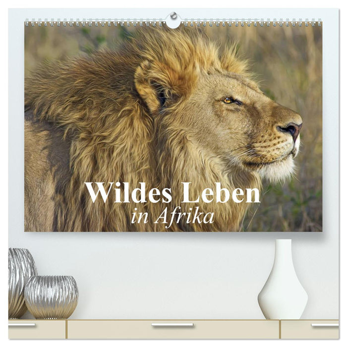 Wildes Leben in Afrika (CALVENDO Premium Wandkalender 2024)