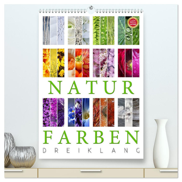 Nature Colors Triad (CALVENDO Premium Wall Calendar 2024) 
