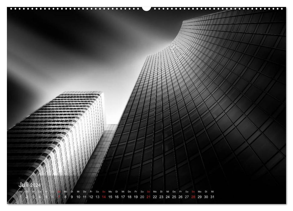 Direction Sky - Fascination Architecture 2024 (CALVENDO Premium Wall Calendar 2024) 