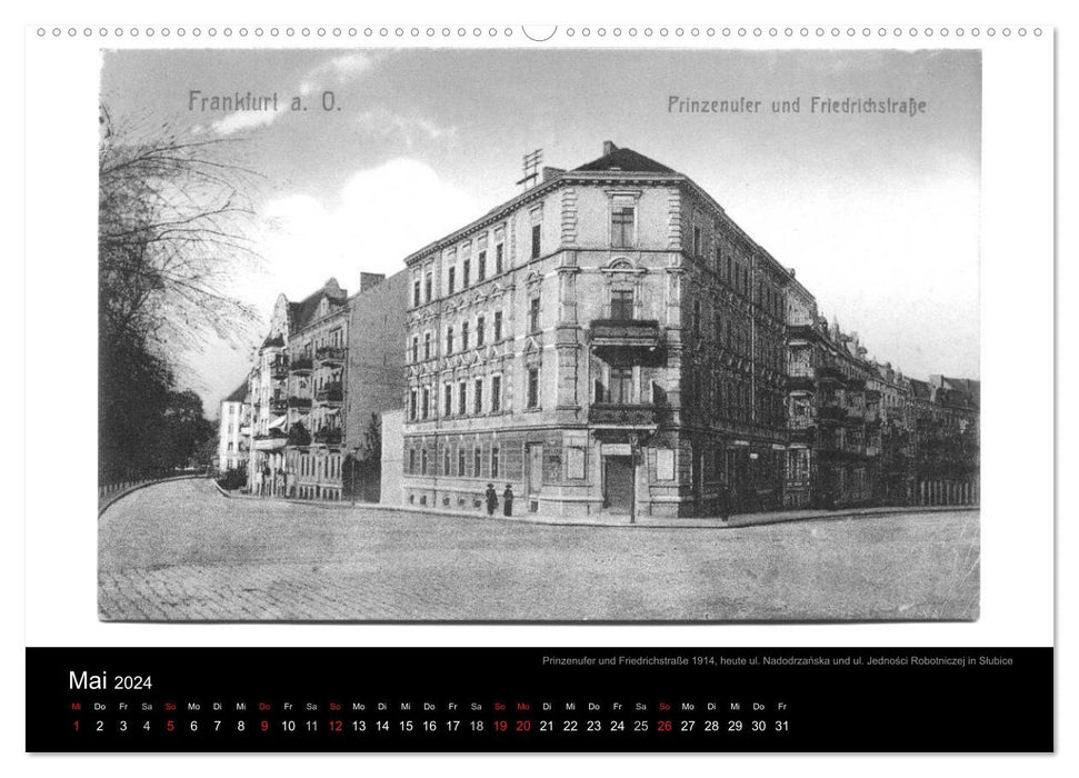 FFO stories. Historical postcards from Frankfurt (Oder) (CALVENDO wall calendar 2024) 