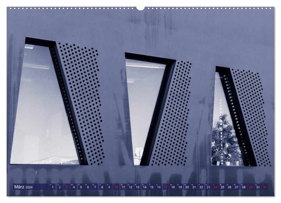 Abstract Architecture (CALVENDO Premium Wall Calendar 2024) 