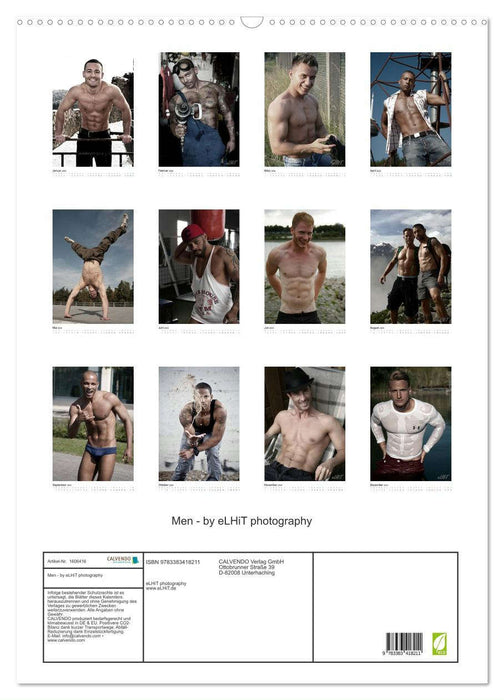 Männer / Men - by eLHiT photography (CALVENDO Wandkalender 2024)