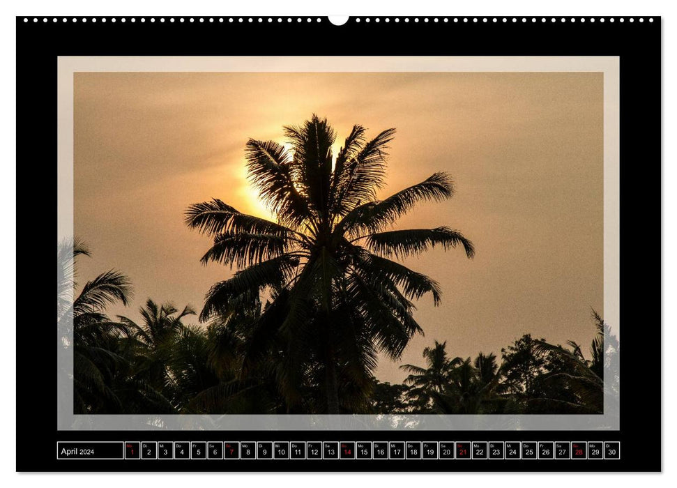 Kerala - Impressions from South India (CALVENDO Premium Wall Calendar 2024) 