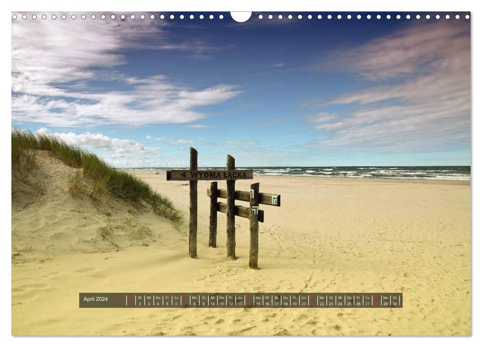 Polish Amber Coast (CALVENDO wall calendar 2024) 