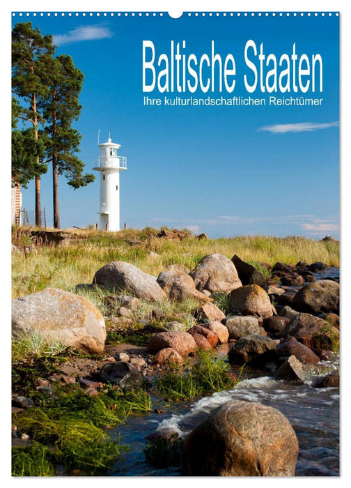 Baltic states - their cultural landscape riches (CALVENDO wall calendar 2024) 