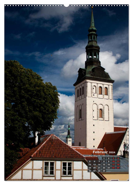 Baltic states - their cultural landscape riches (CALVENDO wall calendar 2024) 
