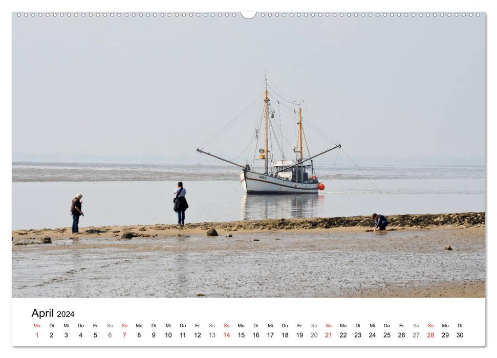 Maritime Impressions Wilhelmshaven (CALVENDO Premium Wall Calendar 2024) 