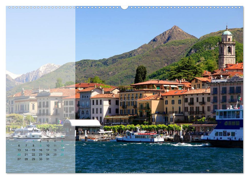 The most beautiful travel destinations in Europe (CALVENDO Premium Wall Calendar 2024) 