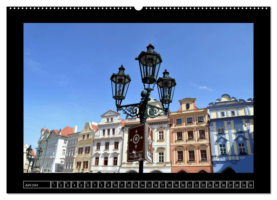 Street lights in Europe (CALVENDO Premium Wall Calendar 2024) 