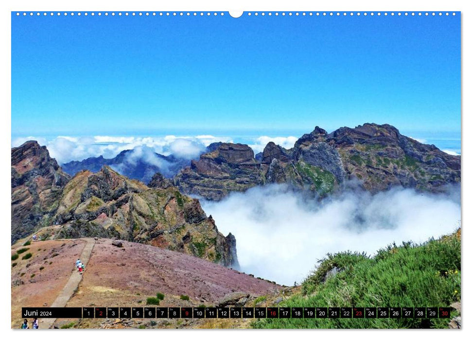 Madeira Magical Volcanic Island (CALVENDO Premium Wall Calendar 2024) 