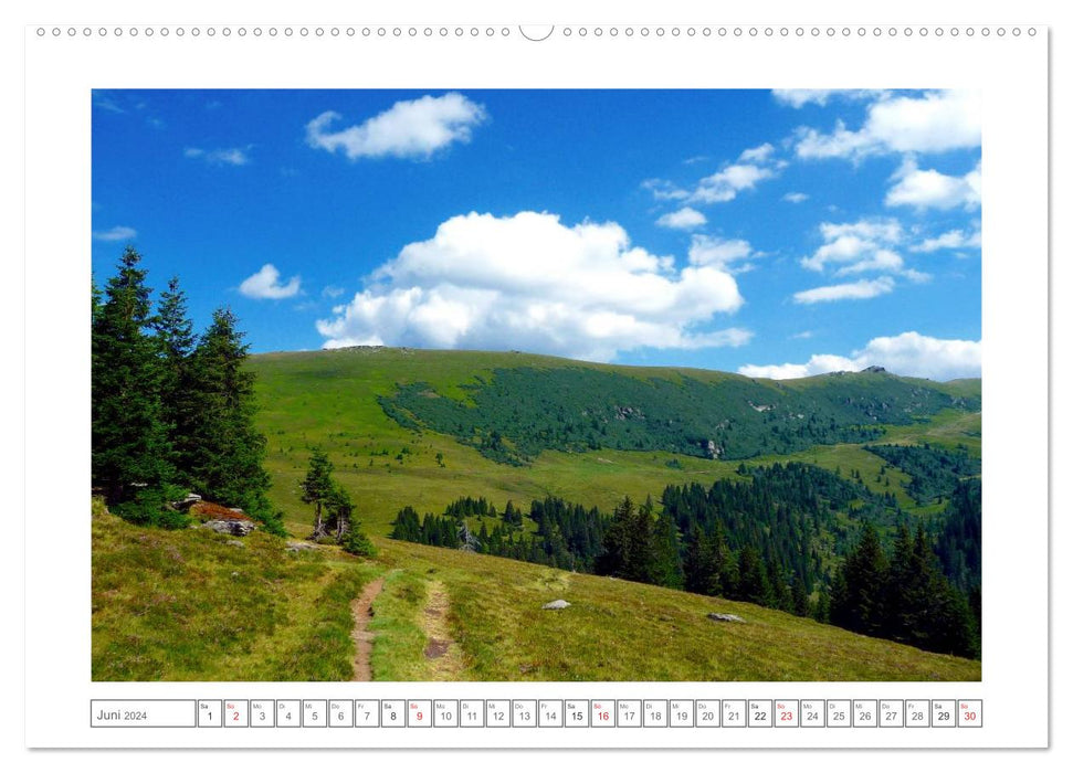 Carinthia - The hiking paradise in the south of Austria (CALVENDO Premium Wall Calendar 2024) 