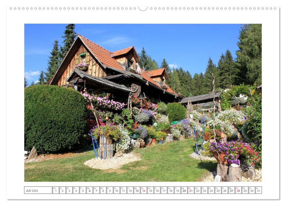 Kärnten - Das Wanderparadies im Süden Österreichs (CALVENDO Premium Wandkalender 2024)
