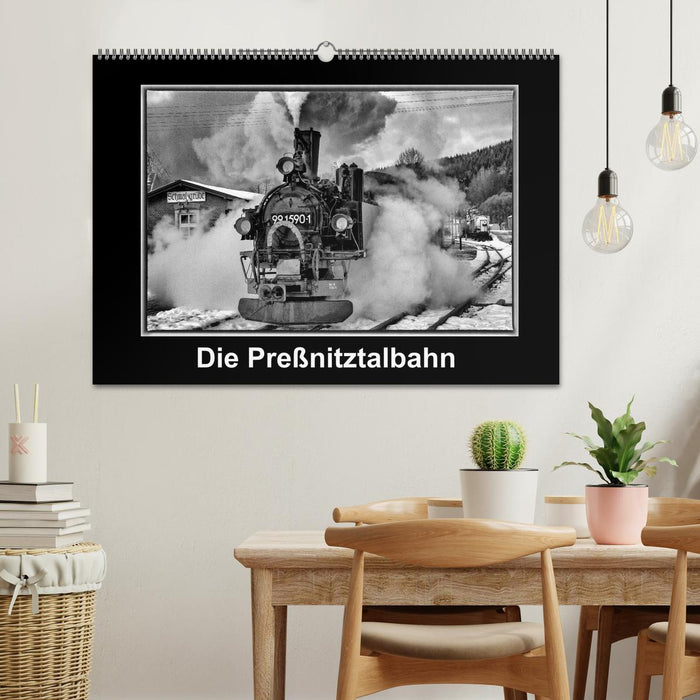 The Preßnitztalbahn (CALVENDO wall calendar 2024) 