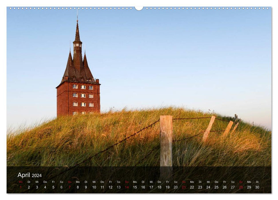Wangerooge – A pearl in the North Sea. (CALVENDO Premium Wall Calendar 2024) 