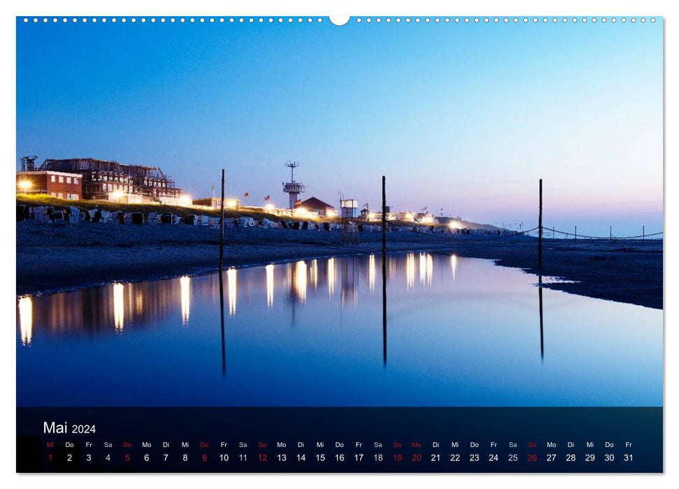 Wangerooge – Eine Perle in der Nordsee. (CALVENDO Premium Wandkalender 2024)