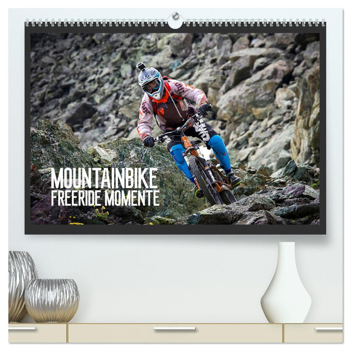 Mountain bike freeride moments (CALVENDO Premium wall calendar 2024) 