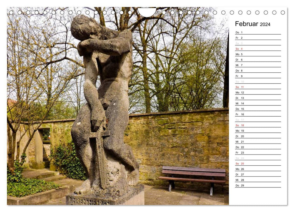 Sights Crailsheim Hohenlohe / Franconia (CALVENDO wall calendar 2024) 