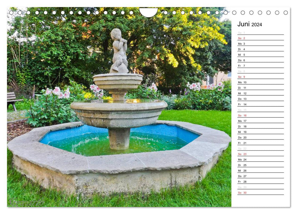 Sights Crailsheim Hohenlohe / Franconia (CALVENDO wall calendar 2024) 