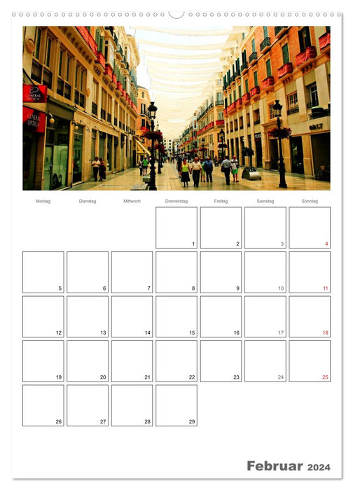 Landscapes and views of Andalusia (CALVENDO Premium Wall Calendar 2024) 