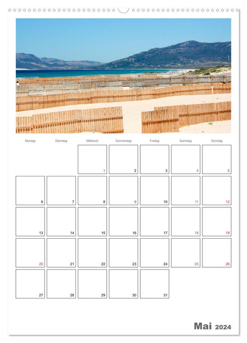 Landschaften und Ansichten von Andalusien (CALVENDO Premium Wandkalender 2024)