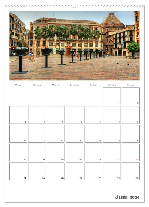 Landschaften und Ansichten von Andalusien (CALVENDO Premium Wandkalender 2024)