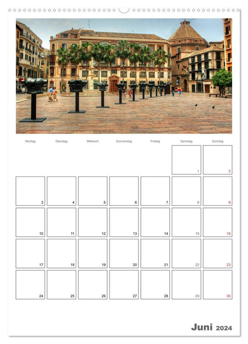 Landscapes and views of Andalusia (CALVENDO Premium Wall Calendar 2024) 