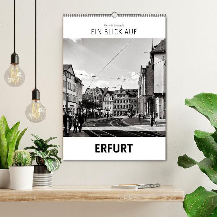 A look at Erfurt (CALVENDO wall calendar 2024) 