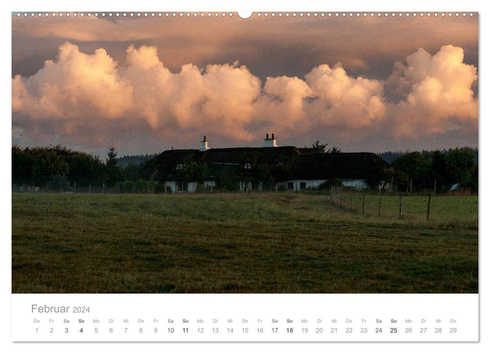 Dream destination Denmark (CALVENDO wall calendar 2024) 