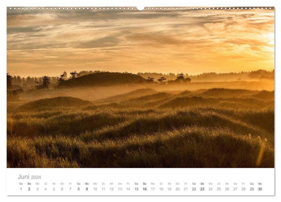 Dream destination Denmark (CALVENDO wall calendar 2024) 