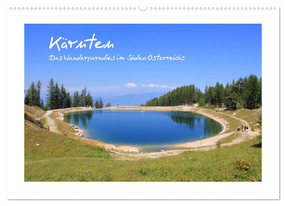 Carinthia - The hiking paradise in the south of Austria (CALVENDO wall calendar 2024) 