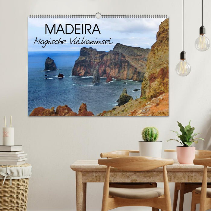 Madeira Magical Volcanic Island (CALVENDO Wall Calendar 2024) 