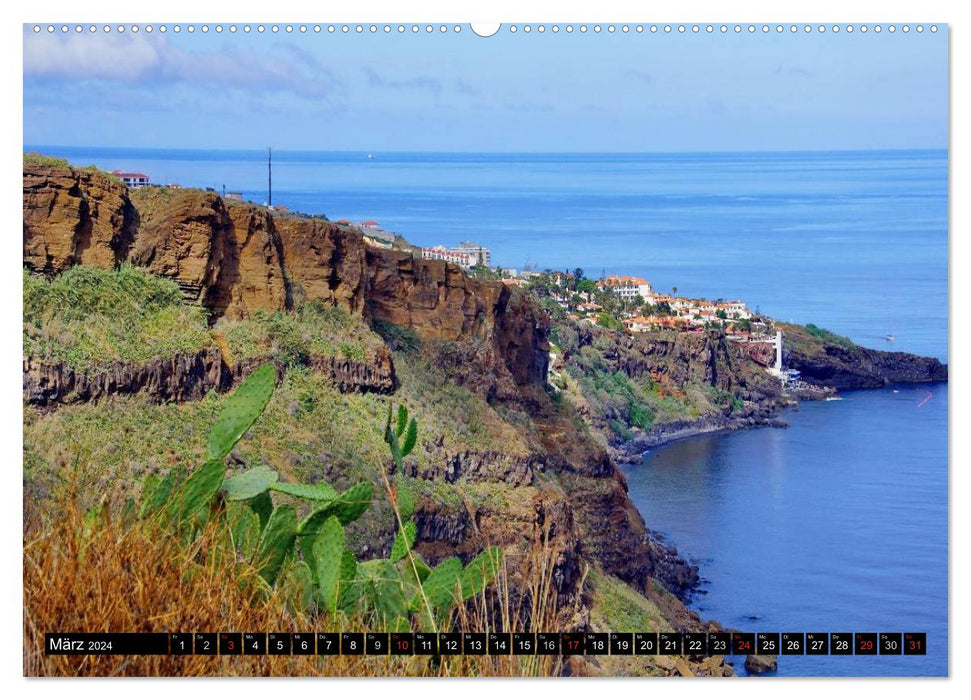 Madeira Magical Volcanic Island (CALVENDO Wall Calendar 2024) 