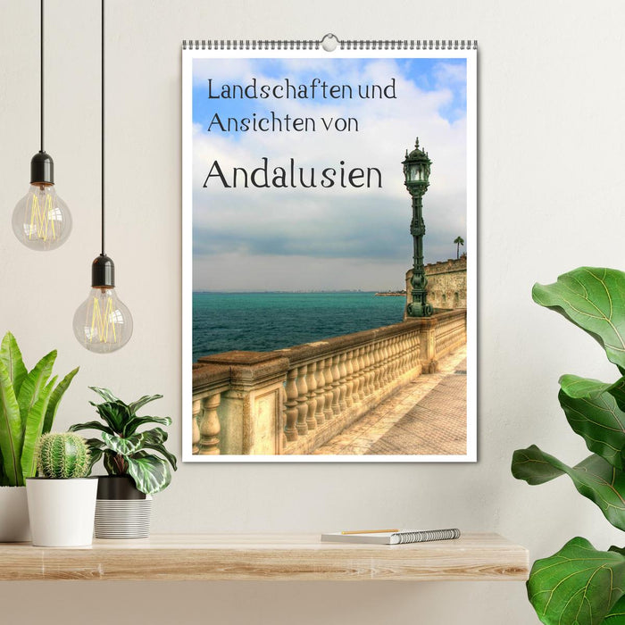 Landscapes and views of Andalusia (CALVENDO wall calendar 2024) 